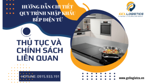 Hình ảnh nhập khẩu bếp điện từ - thủ tục hải quan, mã HS và thuế nhập khẩu chi tiết