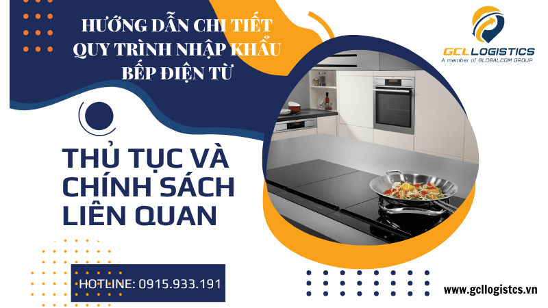 Hình ảnh nhập khẩu bếp điện từ - thủ tục hải quan, mã HS và thuế nhập khẩu chi tiết