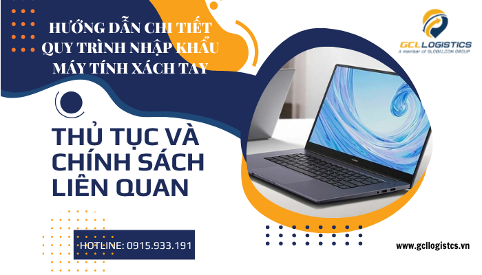 Nhân viên logistics và hải quan Việt Nam kiểm tra lô hàng máy tính xách tay tại kho ngoại quan.