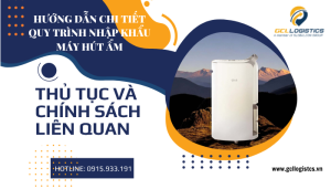 nhập khẩu máy hút ẩm trọn gói uy tín nhanh chóng tại Việt Nam